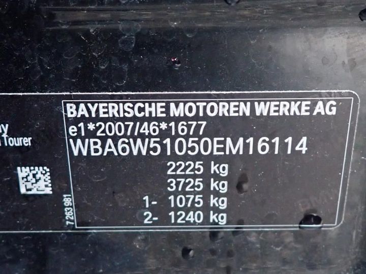 Photo 16 VIN: WBA6W51050EM16114 - BMW SERIE 2 GRAN TOURER 