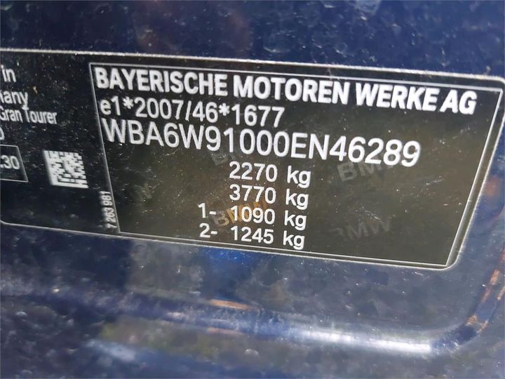 Photo 8 VIN: WBA6W91000EN46289 - BMW SRIE 2 GRAN 