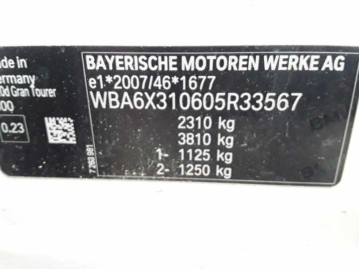 Photo 15 VIN: WBA6X310605R33567 - BMW 220D GRAN TOURER 