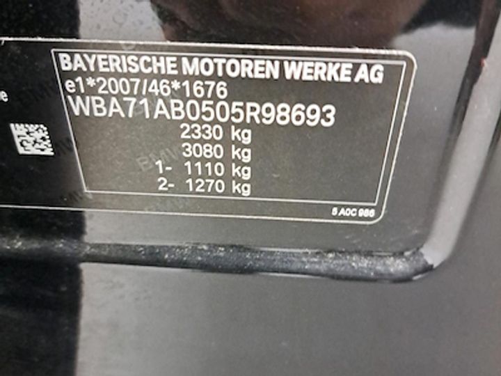 Photo 10 VIN: WBA71AB0505R98693 - BMW X1 - 2019 