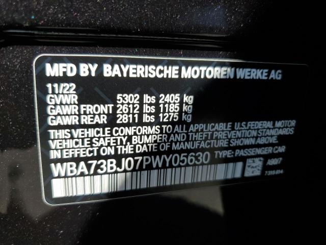 Photo 11 VIN: WBA73BJ07PWY05630 - BMW 540 XI 