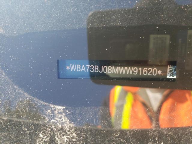 Photo 9 VIN: WBA73BJ08MWW91620 - BMW 540I 