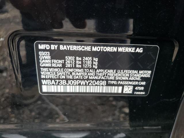 Photo 11 VIN: WBA73BJ09PWY20498 - BMW 540 XI 