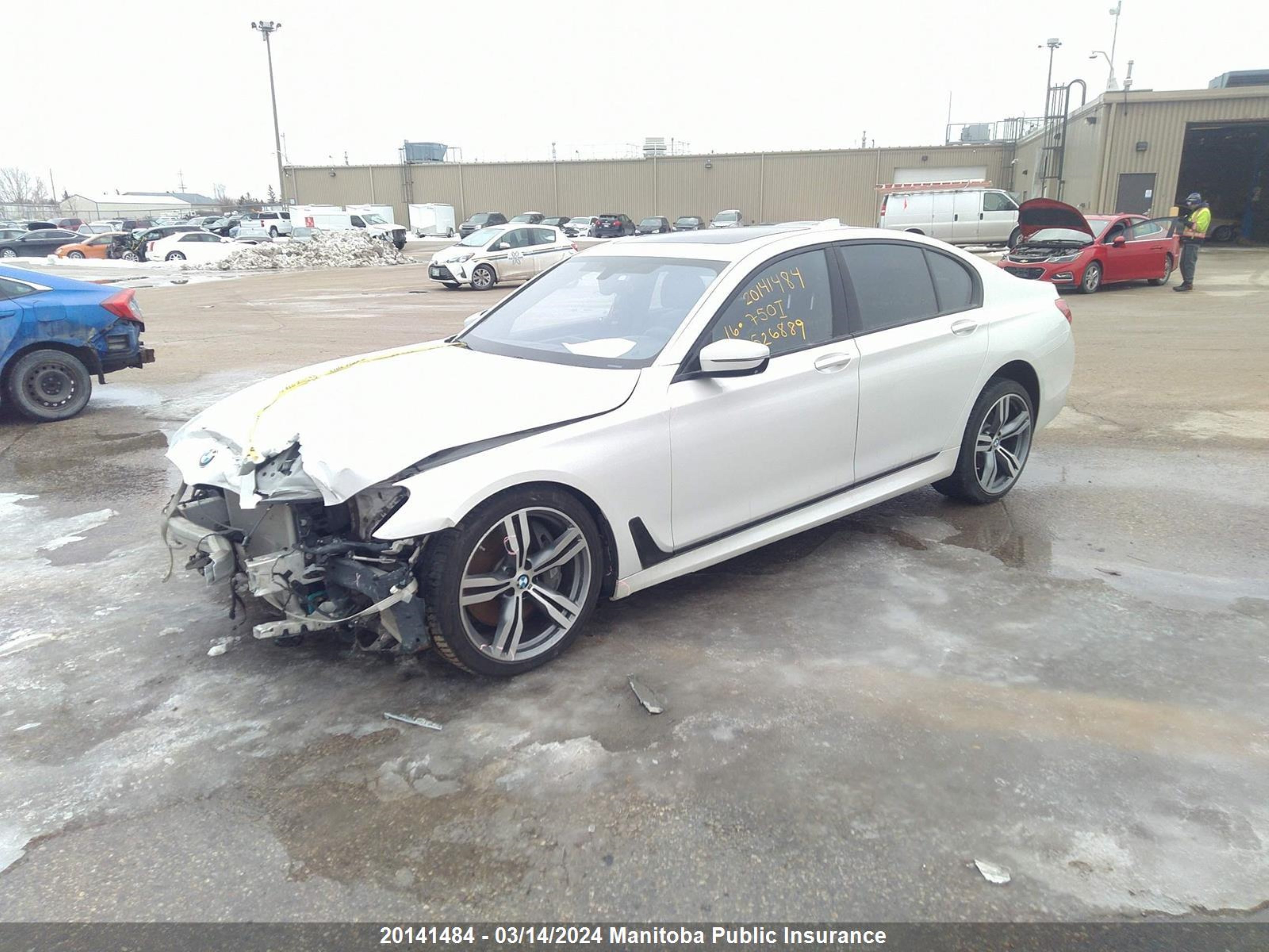 Photo 1 VIN: WBA7B0C58GG526889 - BMW 7ER 