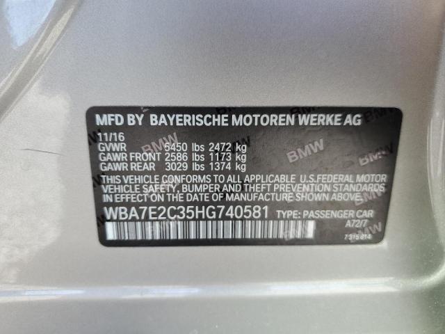 Photo 11 VIN: WBA7E2C35HG740581 - BMW 7 SERIES 