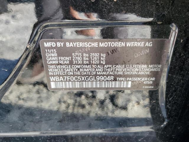 Photo 11 VIN: WBA7F0C5XGGL99048 - BMW 750 I 