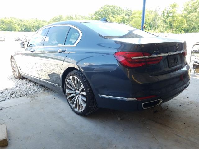 Photo 2 VIN: WBA7F2C50GGE12274 - BMW 750 XI 