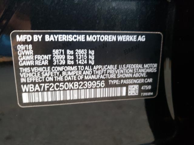 Photo 9 VIN: WBA7F2C50KB239956 - BMW ALPINA B7 