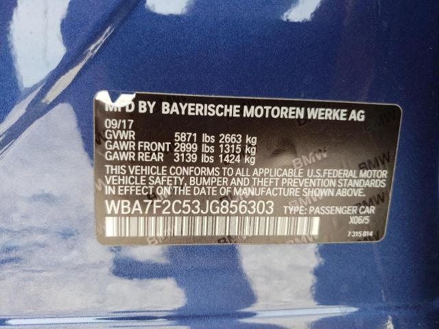 Photo 12 VIN: WBA7F2C53JG856303 - BMW ALPINA B7 