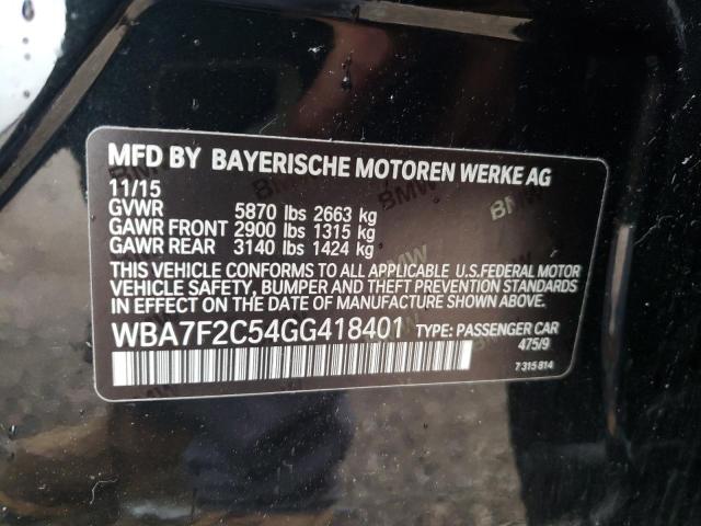 Photo 11 VIN: WBA7F2C54GG418401 - BMW 750 XI 