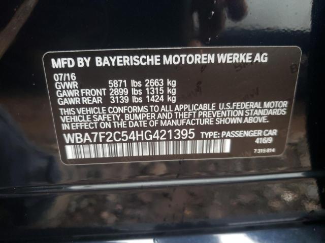 Photo 9 VIN: WBA7F2C54HG421395 - BMW 750 XI 