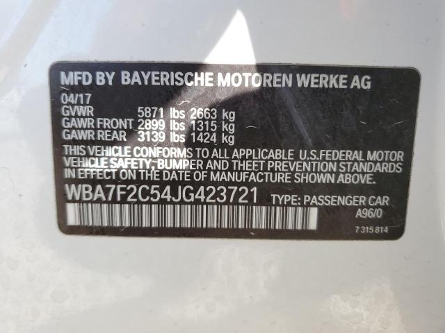 Photo 11 VIN: WBA7F2C54JG423721 - BMW 750 XI 