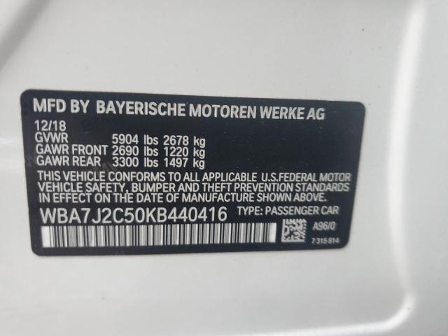 Photo 11 VIN: WBA7J2C50KB440416 - BMW 740 XE 