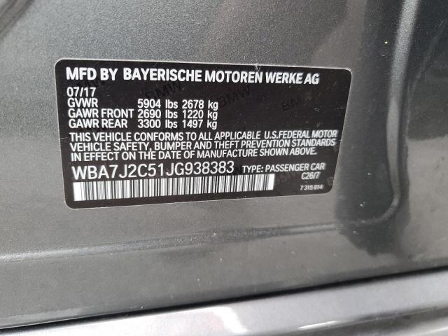 Photo 11 VIN: WBA7J2C51JG938383 - BMW 740 XE 