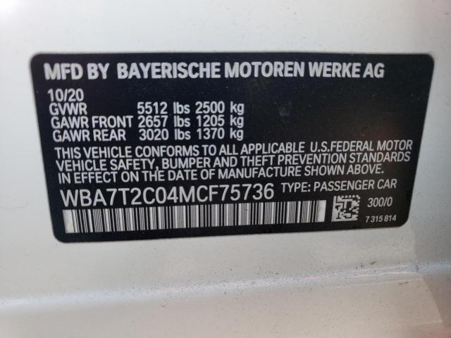 Photo 11 VIN: WBA7T2C04MCF75736 - BMW 740 I 