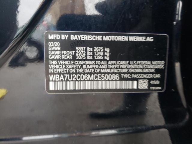 Photo 11 VIN: WBA7U2C06MCE50086 - BMW 7 SERIES 