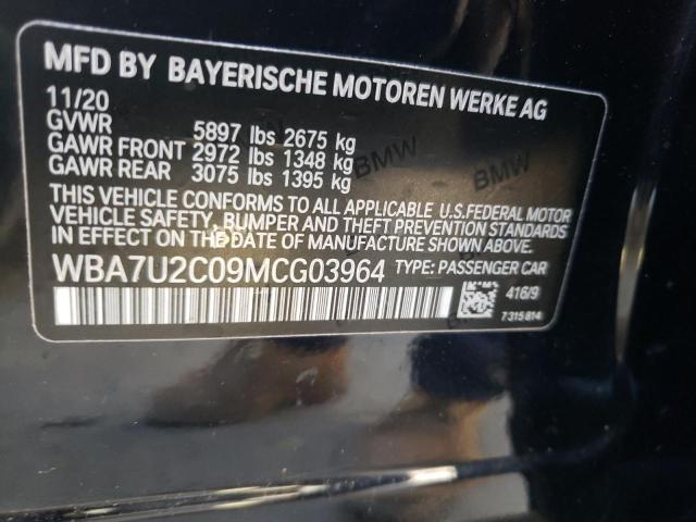 Photo 11 VIN: WBA7U2C09MCG03964 - BMW 750 XI 