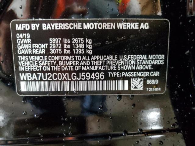 Photo 11 VIN: WBA7U2C0XLGJ59496 - BMW 750 XI 