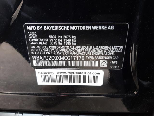 Photo 11 VIN: WBA7U2C0XMCG17176 - BMW 750 XI 