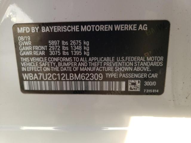 Photo 9 VIN: WBA7U2C12LBM62309 - BMW ALPINA B7 