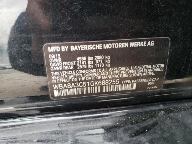 Photo 11 VIN: WBA8A3C51GK688255 - BMW 320 XI 