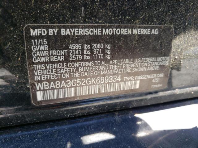 Photo 11 VIN: WBA8A3C52GK689334 - BMW 320 XI 