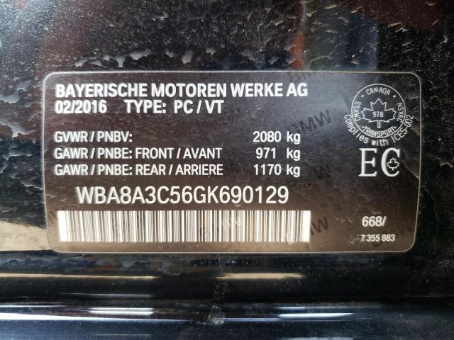 Photo 9 VIN: WBA8A3C56GK690129 - BMW 320 XI 