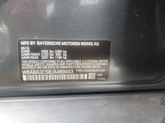 Photo 11 VIN: WBA8A3C58JA489443 - BMW 320 XI 