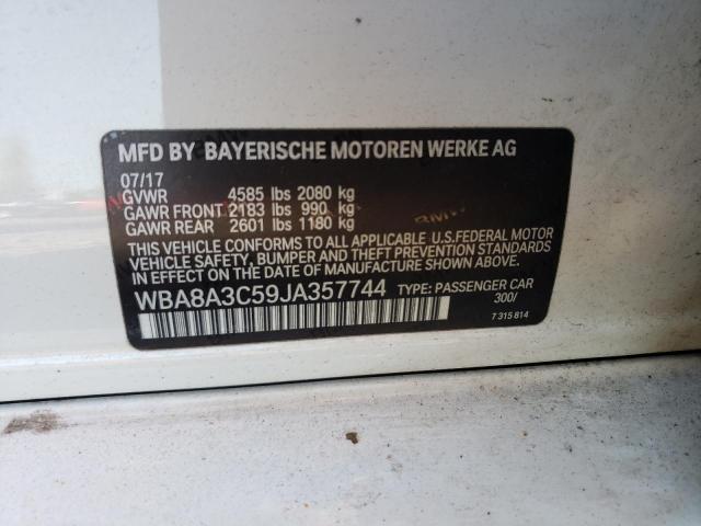 Photo 9 VIN: WBA8A3C59JA357744 - BMW 320 XI 