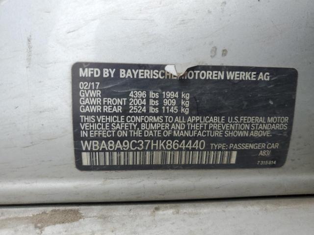 Photo 11 VIN: WBA8A9C37HK864440 - BMW 320 I 