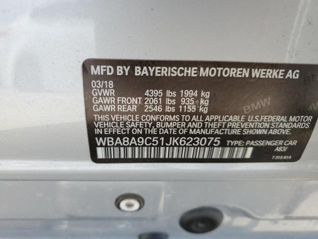 Photo 11 VIN: WBA8A9C51JK623075 - BMW 3 SERIES 