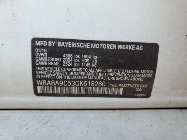 Photo 11 VIN: WBA8A9C53GK618260 - BMW 320 I 