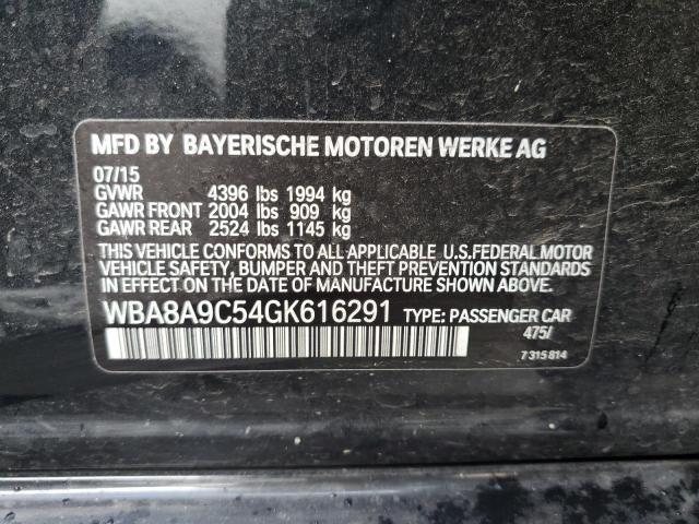 Photo 12 VIN: WBA8A9C54GK616291 - BMW 3 SERIES 