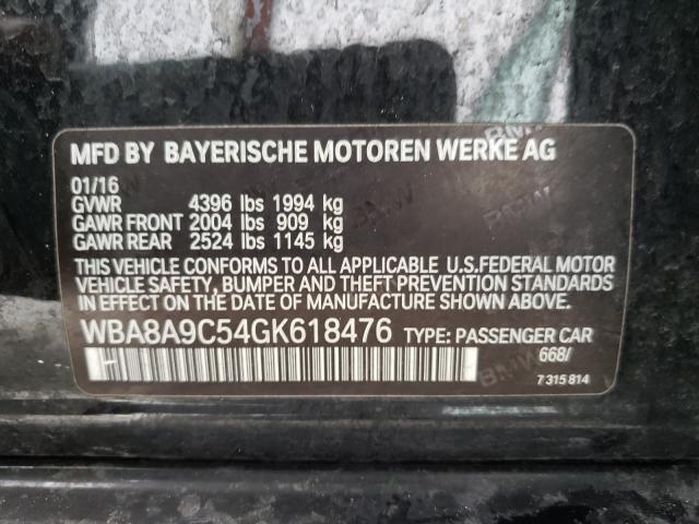 Photo 9 VIN: WBA8A9C54GK618476 - BMW 320 I 