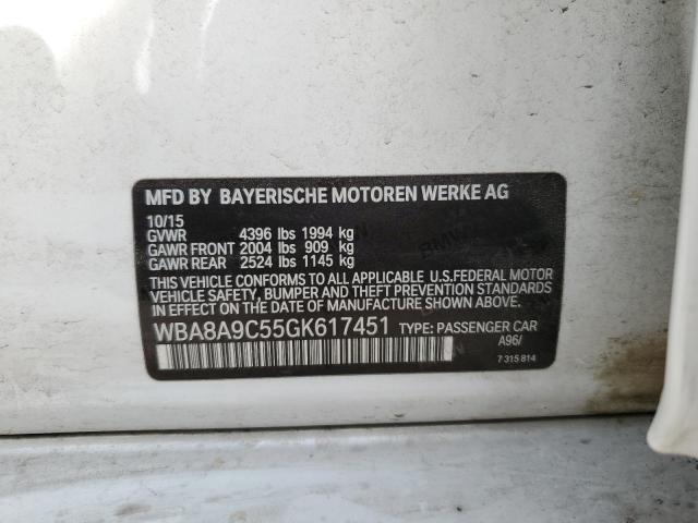 Photo 11 VIN: WBA8A9C55GK617451 - BMW 320 I 