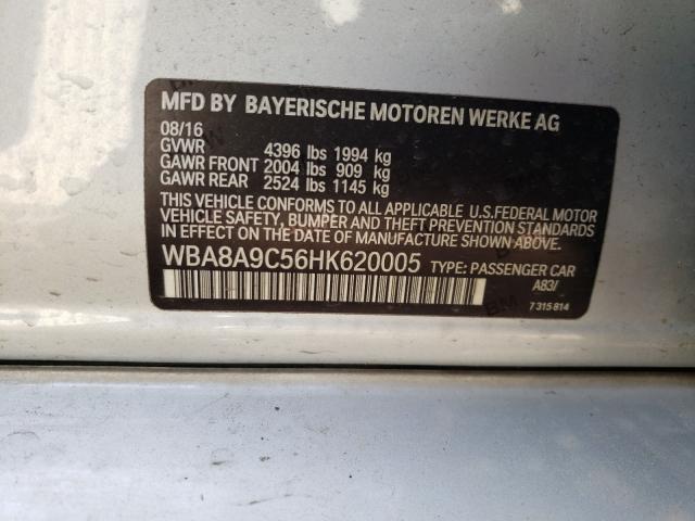 Photo 9 VIN: WBA8A9C56HK620005 - BMW 320 I 