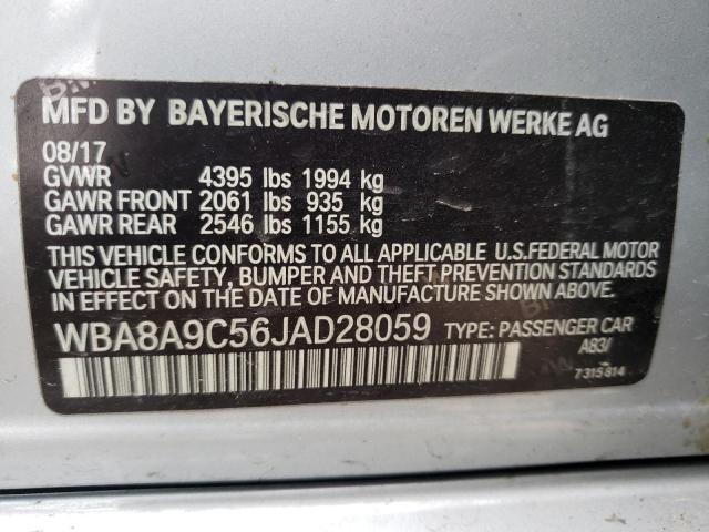 Photo 11 VIN: WBA8A9C56JAD28059 - BMW 320 I 