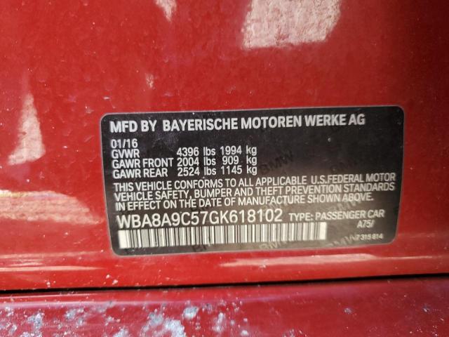 Photo 11 VIN: WBA8A9C57GK618102 - BMW 320 I 