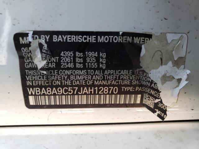 Photo 11 VIN: WBA8A9C57JAH12870 - BMW 3 SERIES 