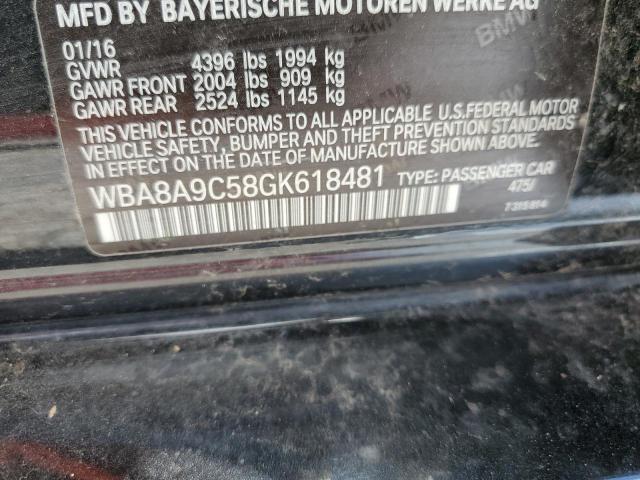 Photo 11 VIN: WBA8A9C58GK618481 - BMW 320 I 