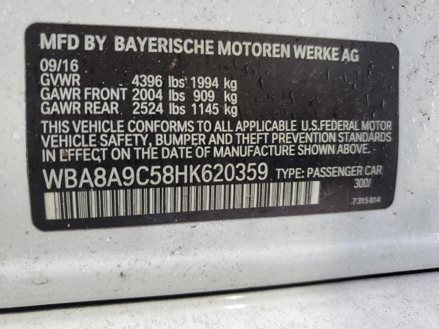 Photo 11 VIN: WBA8A9C58HK620359 - BMW 3 SERIES 