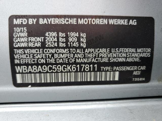 Photo 12 VIN: WBA8A9C59GK617811 - BMW 320 I 