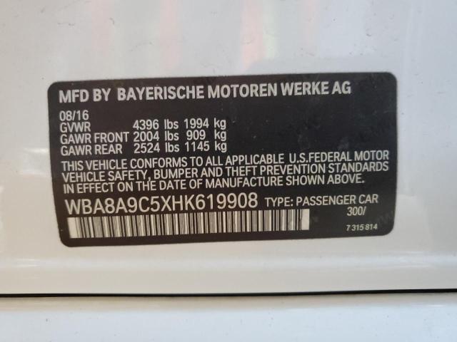 Photo 12 VIN: WBA8A9C5XHK619908 - BMW 320 I 