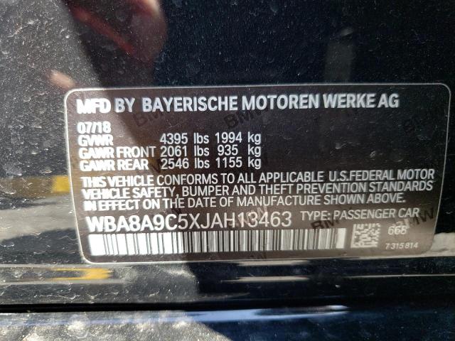 Photo 12 VIN: WBA8A9C5XJAH13463 - BMW 320 I 