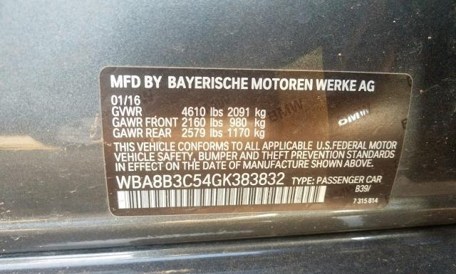 Photo 9 VIN: WBA8B3C54GK383832 - BMW 340 