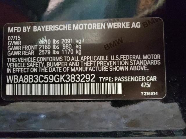 Photo 9 VIN: WBA8B3C59GK383292 - BMW 340 I 