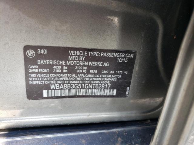 Photo 11 VIN: WBA8B3G51GNT62817 - BMW 340 I 