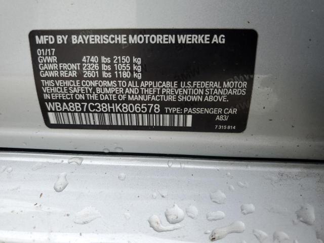 Photo 11 VIN: WBA8B7C38HK806578 - BMW 340 XI 