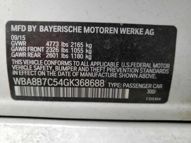 Photo 9 VIN: WBA8B7C54GK368688 - BMW 340 XI 