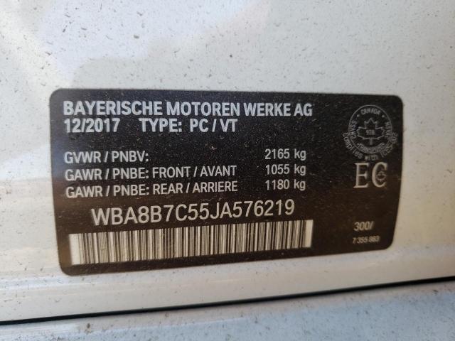 Photo 9 VIN: WBA8B7C55JA576219 - BMW 340 XI 